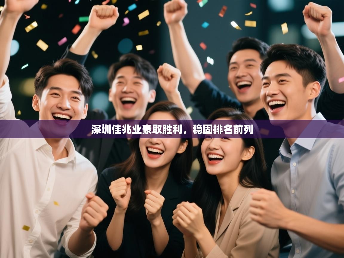 深圳佳兆业豪取胜利，稳固排名前列